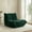 Pale green, variant on Chenille Adult Bean Bag Chair Lazy Sofa Lounger with Non-Slip Base and Low Center of Gravity, Light Green 35.43 Inch