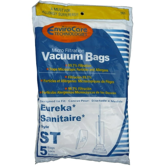 5 Sanitaire Sd Micro with Closure Vacuum Bags, Electrolux, Eureka, Duralux Vacuum Cleaners, 63262, SD - 63262, Commercia