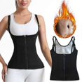 thumbnail image 2 of Women's Underbust Corset Waist Trainer Corset Shaper Vest Tummy Control Cincher With Adjustable Straps, 2 of 5