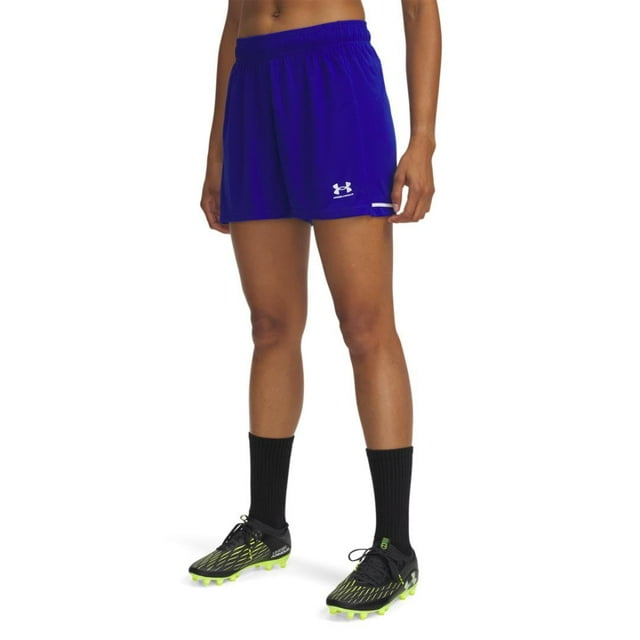 Shorts Under Armour para Mujer Challenger 400 ml Royal / Blanco