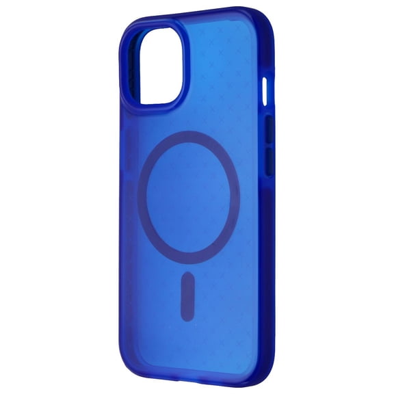 Open Box Tech21 EvoCheck Series Gel Case for MagSafe for Apple iPhone 14 - Blue