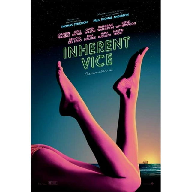 Pop Culture Graphics MOVAB29245 Inherent Vice Movie Poster Print, 27 x 40