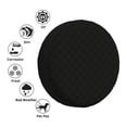 thumbnail image 4 of Waterproof Spare Wheel Cover, Black Fish Ripple Pattern Adjustable Wheel Cover For Jeep Trailer RV SUV Car, 17 inch, 4 of 8