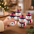 thumbnail image 4 of Christmas Plush Figure Squeeze Toy, Soft Holiday Sensory Fidget, Slow Rising Decompression Toy For Desk, Home, Travel, Relaxation And Festive Gift, 4 of 4