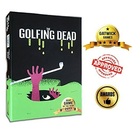 The Golfing Dead - Only One Survives - Best Zombie Card Game for Family, Adults, Kids, Teens, Ages 7 Years and Up. Classic (Best Family Games For Teens)