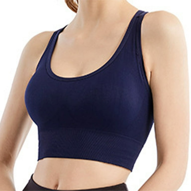 Teenager Cotton Bras Girls Women'S Proof Bra With Large Boobs And Beautiful  Back Can Be Adjusted To Wear Outside Yoga Exercise Bra Tube Bra 