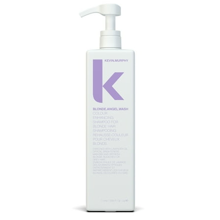 KEVIN.MURPHY BLONDE.ANGEL.WASH - Blonde Shampoo - Purple Shampoo for Blonde & Grey Hair - Colour Enhancement Hair Care - Colour Safe - Paraben & Sulphate Free - 1000 mL / 33.8 fl oz