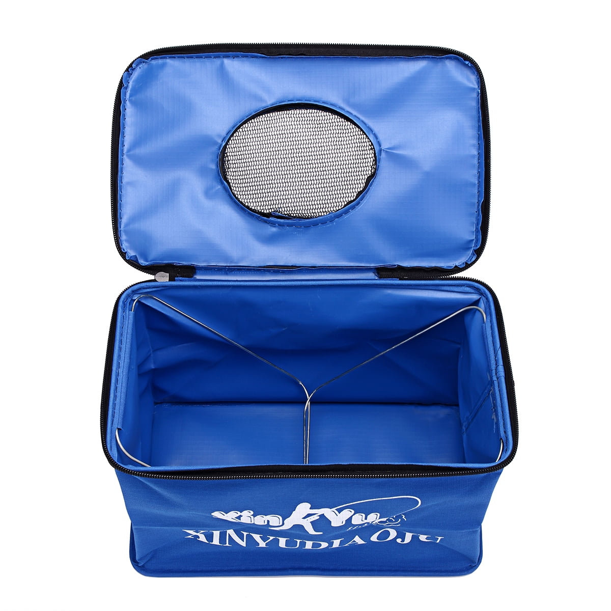 Portable Fishing Water Fish Box Bag Backpack Folding Tackle Storage Camping Gear 