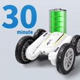 thumbnail image 4 of Coche de de eléctrico 4WD, vehículo de doble cara de 360 degree, juguete de camión de GHz y coche de Control o de escalada de , Blanco Baoblaze Coche acrobático RC, 4 of 8