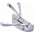 thumbnail image 2 of Zinc alloy Swivel Wall Mounted Coat Rack with 3 Folding Arms, Hanging Hanger / Coat Hook / Towel Rack 180 ° Rotation for Bathroom Kitchen Garage Hanger, 2 of 5