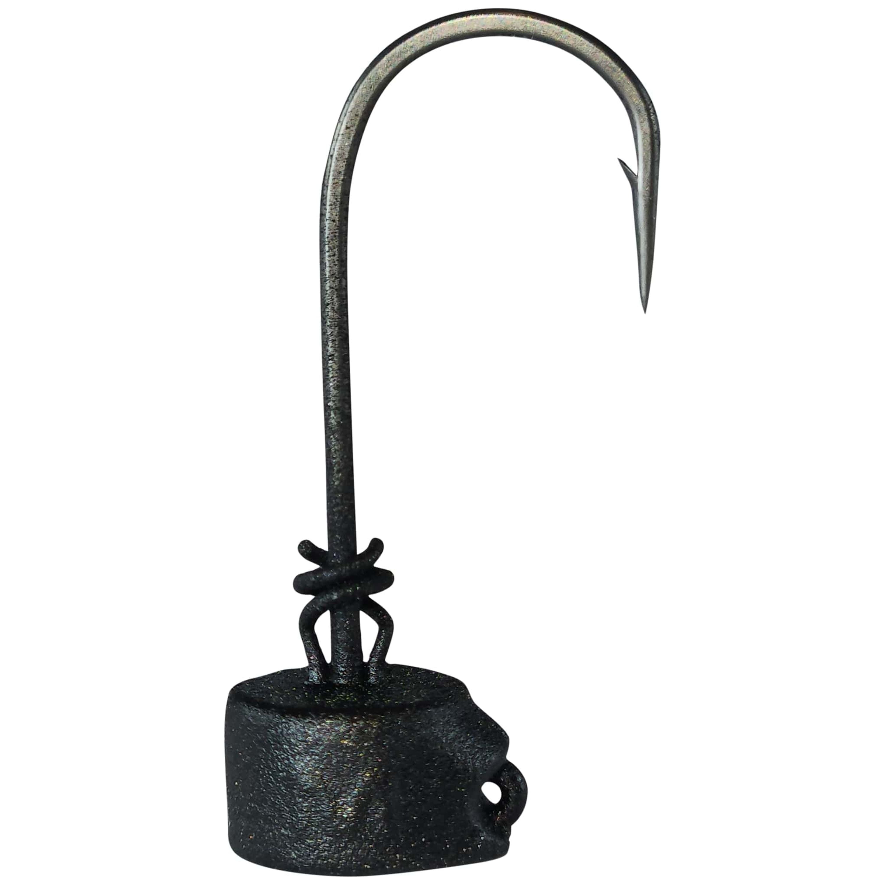 (2 pack) Mustad Spring Ned Bass Jighead, Size 1/4oz