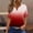 Red, variant on T-Shirts Shirts For Women Sevevn Women's Casual Solid Color Medium Short Sleeve V-Neck Top