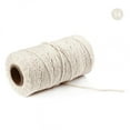thumbnail image 2 of Hvmvliv Linen Rope 100m Long Cotton Twines for Arts & Crafts, 1 Piece, 2 of 7