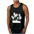 thumbnail image 3 of Goodtrade8 Summer Tank Tops for Men Undershirts Funny T Shirts Fitness Crew Neck Print Sleeveless Breathable Mens Shirts Lightweight, 3 of 6