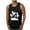 Black, variant on YFNNUP Mens 3D Tank Top Novelty Graphic Breathable Quick Dry Sleeveless Beach Shirt