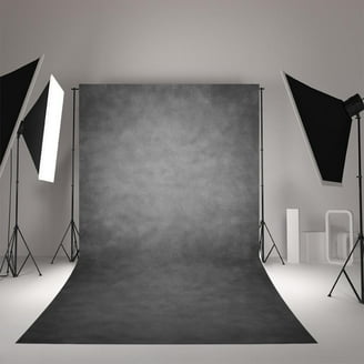 WR Black Abstract Portrait Backdrop Black Gray Solid Color Photography Background Adult Professional Portrait Studio Booth Props 6x8FT : Buy Online At Best Price In KSA - Souq Is Now