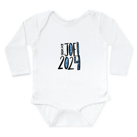 

CafePress - Joe 2024 Body Suit - Long Sleeve Cotton Baby Bodysuit