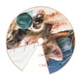 thumbnail image 3 of Bingfone Christmas Tree Skirt Mat Christmas Decoration Interior 30"-Playful Cat, 3 of 8