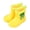 Yellow, variant on Kids Dinosau𝗋 Rain 𝖡oots Waterproo𝖿 Rubber Rain𝖡oots for Boys Girls Toddler Lightweight Non Slip Mud Proof Rain Shoes Easy-On Kids Rain 𝖡oots