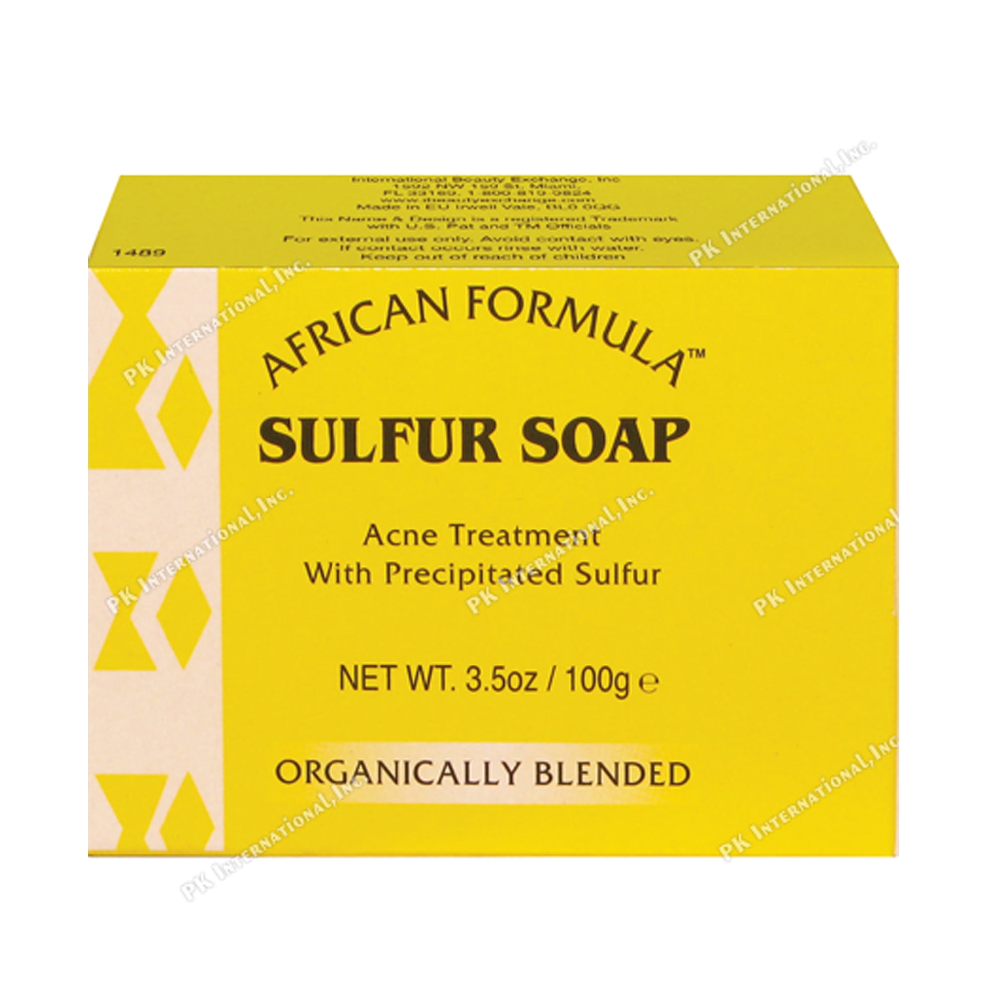 African Formula Sulfur Soap Acne Treatment Soap Bar,  oz 