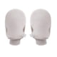 thumbnail image 2 of Shower Gloves Exfoliating Mitten for Bath Back Rub Gloves 2Pcs Beige Set, 2 of 4