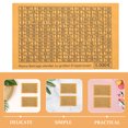 thumbnail image 3 of Minkissy 30 Sheets Adhesive Target Sticker for Coin Box Light Brown Paper Money Box Decoration, 3 of 6