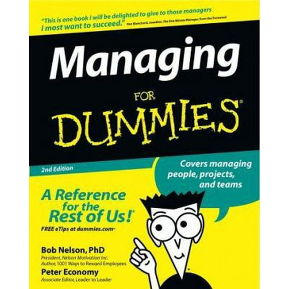 Pre-Owned Managing For Dummies (Paperback) 0764517716 9780764517716