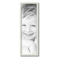 thumbnail image 2 of ArtToFrames 8" x 25" White Square Star Emboss Picture Frame, 8x25 inch White Wood Poster Frame (WOM-5125),  Pack, 2 of 7