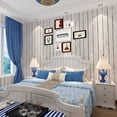 thumbnail image 1 of 1 Roll White Wood Wallpaper Wood Peel And Stick Wallpaper White Wallpaper Removable Vintage Wood Plank Wallpaper Self Adhesive Decorative Wall Covering PVC Shelf Drawer Liner Roll 17.7in*393.7in, 1 of 4