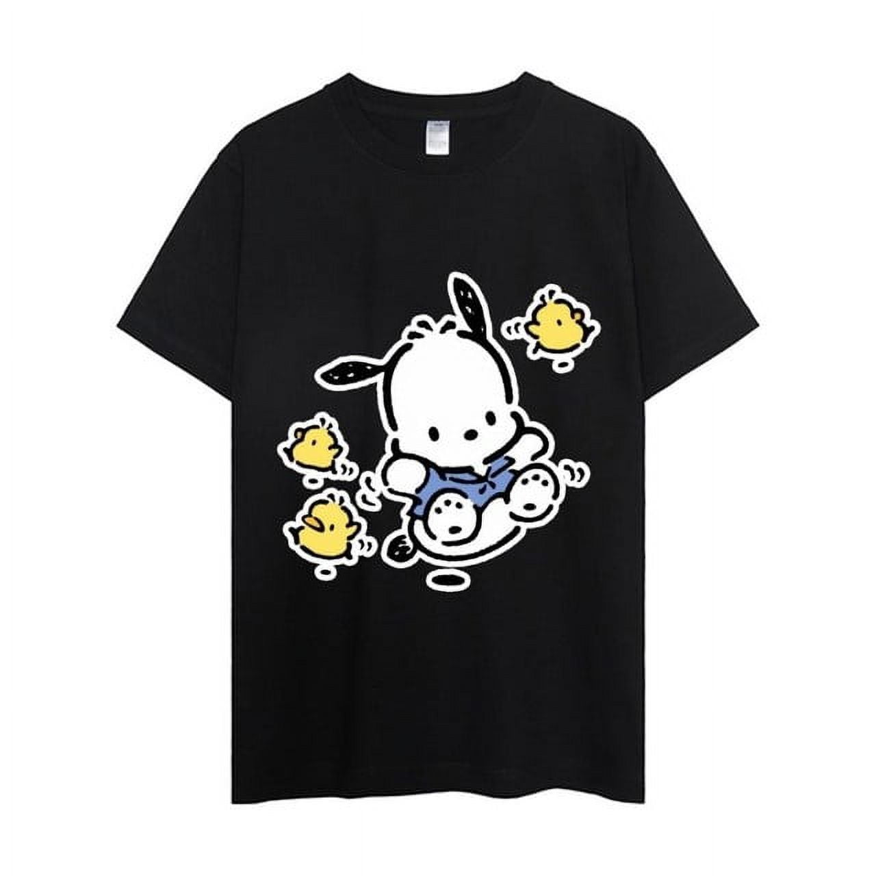 MINISO Sanrio Pochacco T Shirt Women Couple Combination Clothes