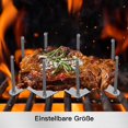 thumbnail image 5 of Spareribs Rack, Pot Lid Rack, BBQ Ribs Rack, Stainless Steel Spareribs Rack for Preparing Spareribs or Roasts 2pcs YH, 5 of 5