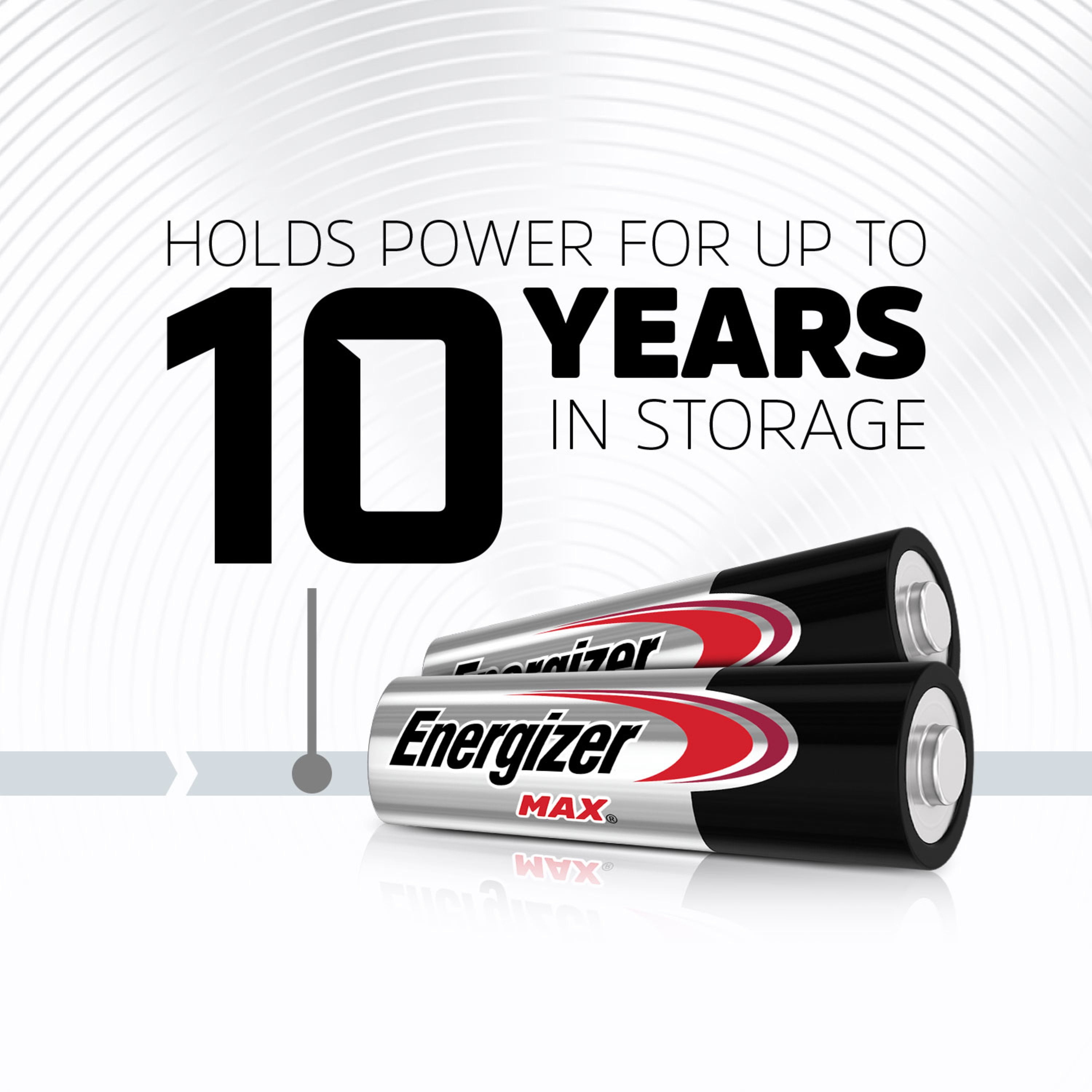 Energizer AA Batteries Packaging May Vary Double A Max Alkaline Battery 48Count 