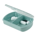 thumbnail image 2 of Unique Bargains Portable Durable 2 Compartment Pill Case for Travel 1 Pc Blue, 2 of 6