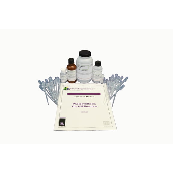 Photosynthesis: The Hill Reaction - Materials for up to 6 Student Groups - Explores the Conversion of Light Energy to Chemical Energy - Innovating Science