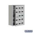 thumbnail image 1 of SalsburyIndustries 19158-15ARC Cell Phone Storage Locker With Front Access Panel - 5 Door High Unit, Aluminum, 1 of 1