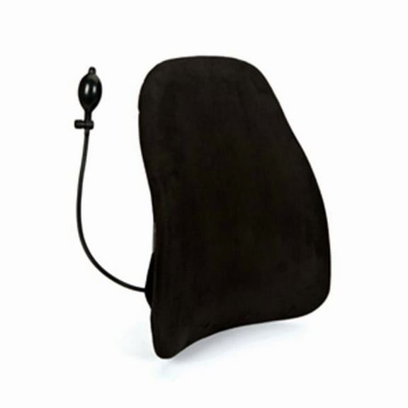 ObusForme Customair Backrest with Adjustable Lumbar Support|Portable Backrest with Inflatable Lumbar Support