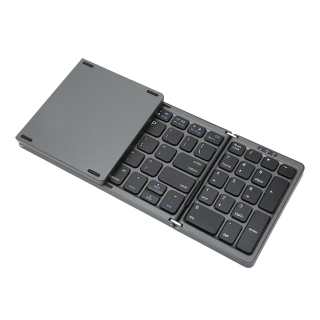 Clavier de Poche, 81 Touches Interface Type C Alimenté par Batterie Clavier Pliable pour PC