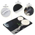 thumbnail image 3 of Yayeee Dish Drying Mat for Kitchen Counter 16"x18" Microfiber Absorbent Pad, Sitting on The Moon, 3 of 7