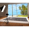 thumbnail image 1 of BSDHOME 7x5ft Photography Backdrop Tropical Beach Coconut Tree Nature Landscape Photo Background Backdrops, 1 of 4