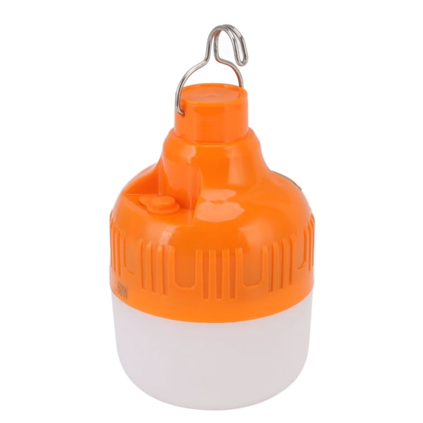 Bombilla LED, Lámpara Recargable De Larga Duración Para Acampar, Buena Disipación De Calor, Baja Pérdida De Luz Para Exteriores