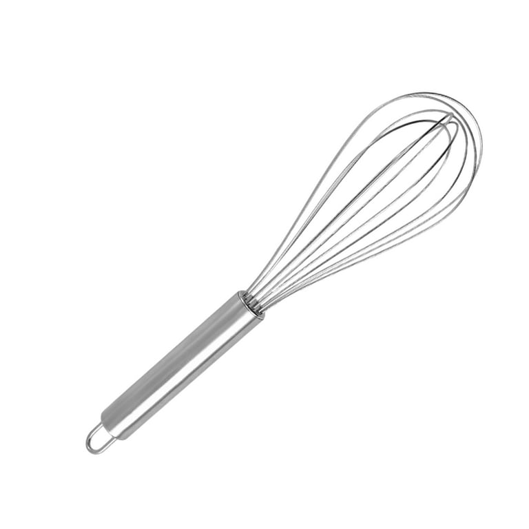 Bodundirect Premium Stainless Steel Wire Whisk 8 10 12 Balloon Set for  Cooking Blending Whisking Stirring Egg Beater Kitchen Wisk Tool 3 Pack