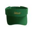 thumbnail image 2 of Daxton USA States Sport Golf Sun Protection Visor Headwear Hat, Kelly Visor Dallas, 2 of 3