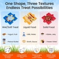 thumbnail image 3 of Comedero para mascotas HOWGO Puzzle, alimentador lento, para lamer, sin BPA, 3 of 9