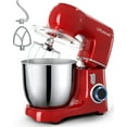 thumbnail image 2 of Batteur sur Socle, 5 Qt 660 W, Batteur à Pâte Alimentaire à Tête Inclinable à 6 Vitesses,, 2 of 8