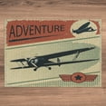 thumbnail image 3 of Ambesonne Vintage Jigsaw Puzzle, Adventure with Plane, Heirloom-Quality Fun Activity for Family Durable Cardboard, 1000 pcs, Multicolor, 3 of 5