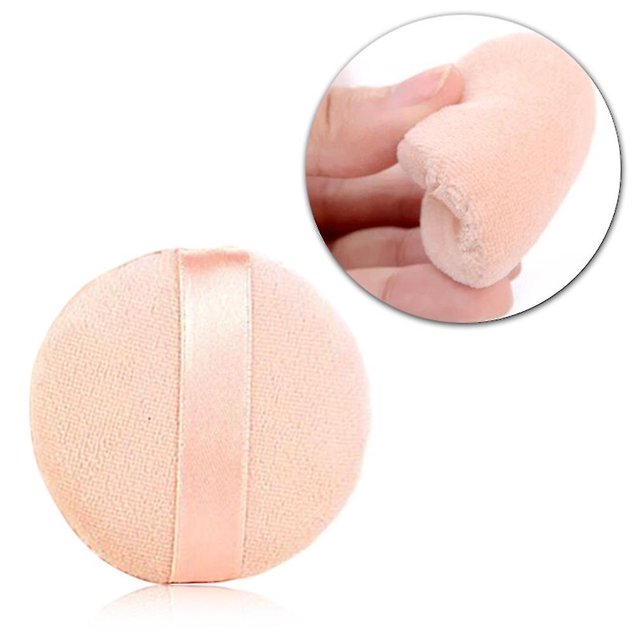 5 unids/lote de almohadillas de soplo de polvo de esponja para base herramientas de belleza de tamaño redondo Facial