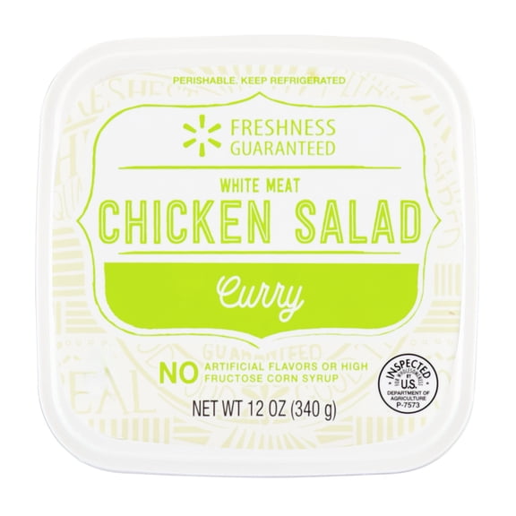 Freshness Guaranteed White Meat Curry Chicken Salad, 12 oz