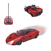 RC Car 1:16 Scale Remote Control High Speed Racing Car Toy Model Vehicle for Boys Girls Kids, Auto Open and Close Doors