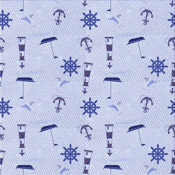 Ahgly Company Machine Washable Indoor Square Transitional Lavender Blue Area Rugs, 4' Square