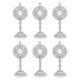 thumbnail image 1 of unbranded 6Ud Crucifijos Católicos De Metal Plateado Con Base Para Religiosa En Y Hogar, 1 of 8